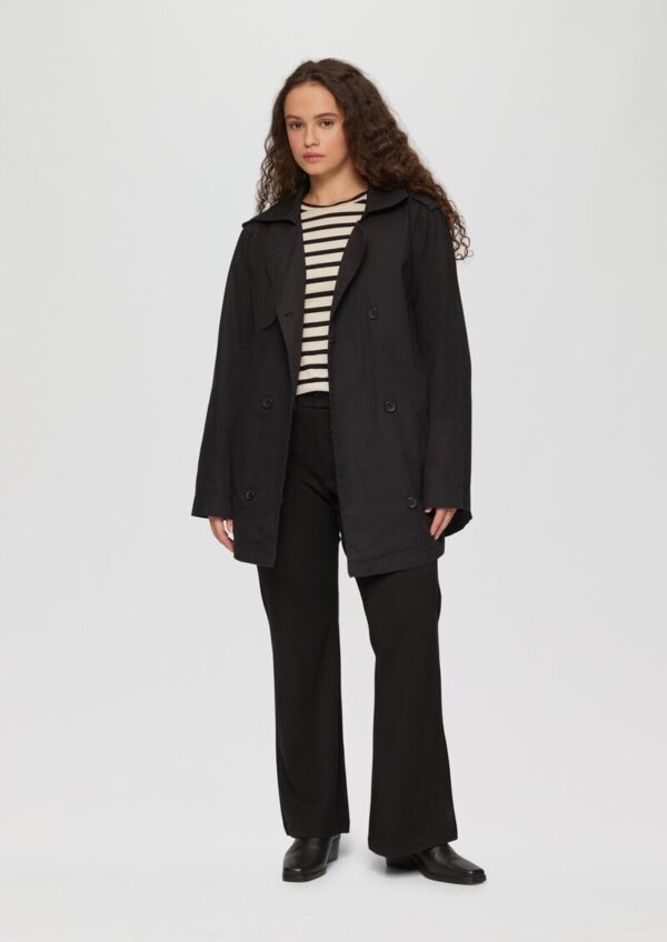 Bootcut-Pants aus Interlockjersey im Viskosemix