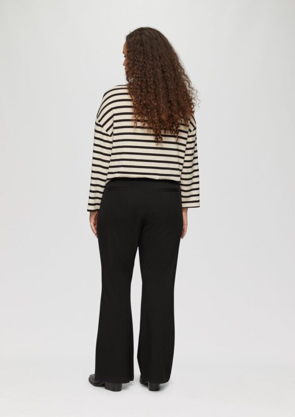 Bootcut-Pants aus Interlockjersey im Viskosemix