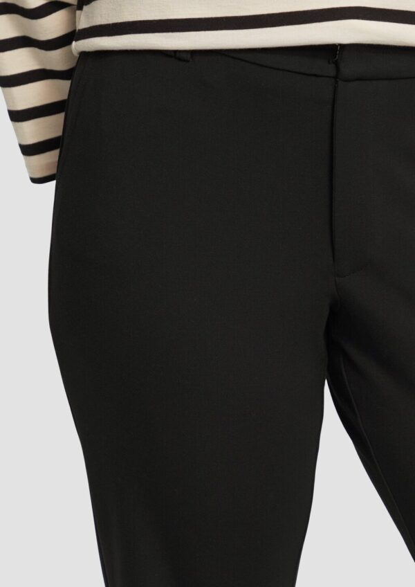 Bootcut-Pants aus Interlockjersey im Viskosemix