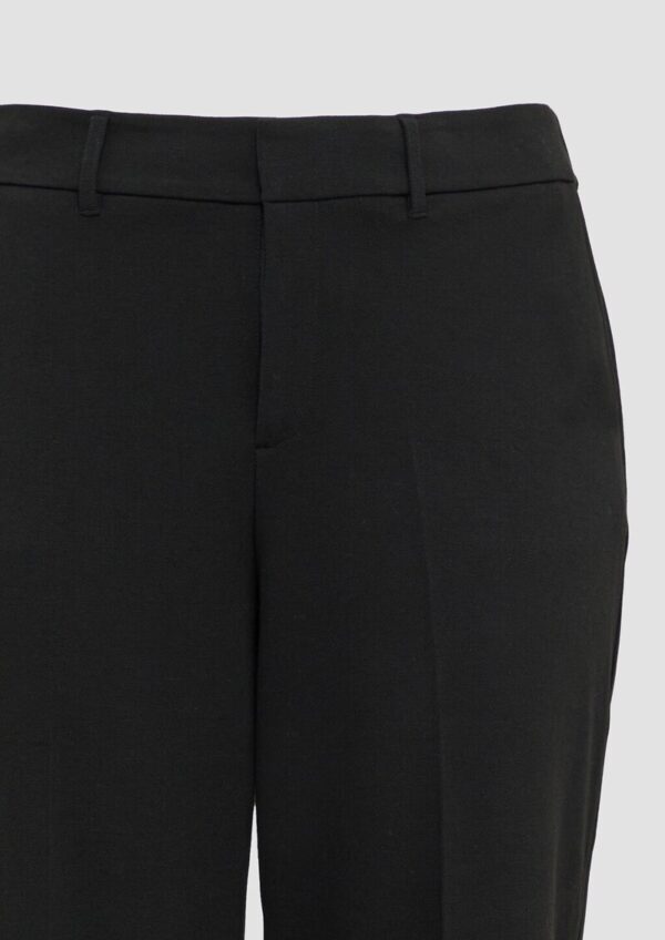 Hose aus Interlockjersey mit Wide Leg und Elastikbund