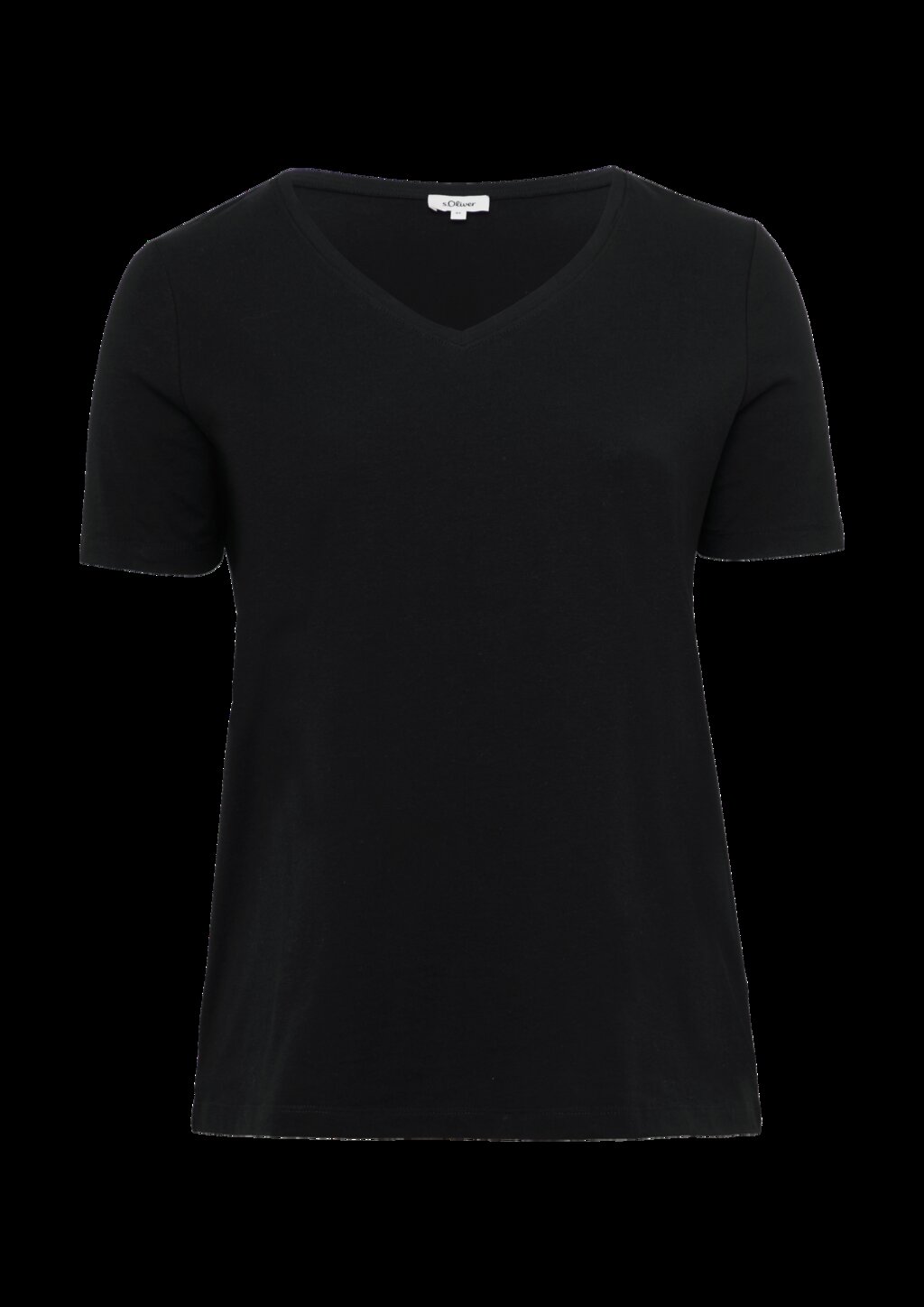 T-Shirt mit V-Ausschnitt