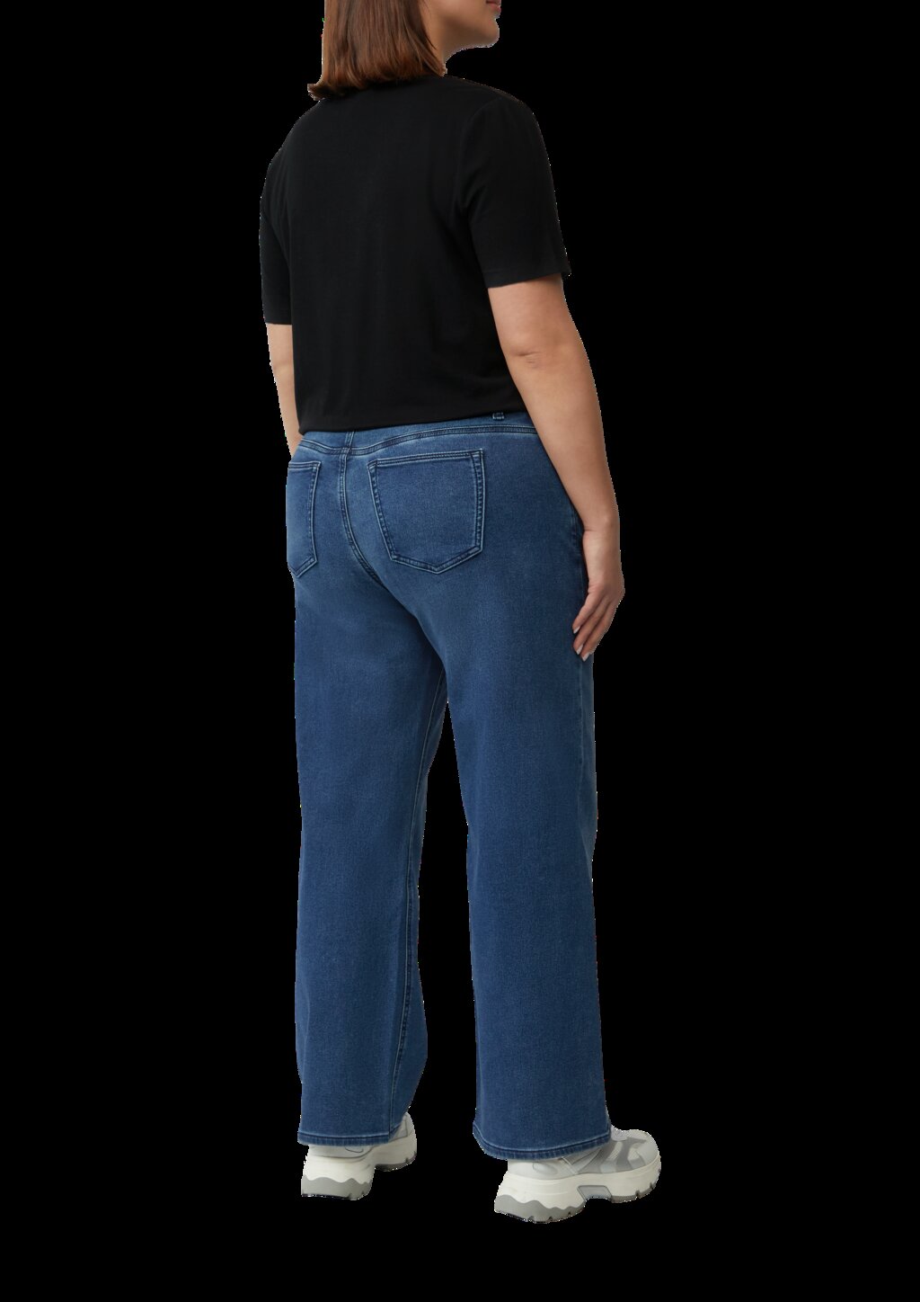 T-Shirt mit V-Ausschnitt