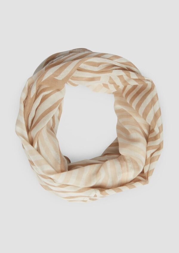 Lässiger Loop-Schal mit All-over-Print