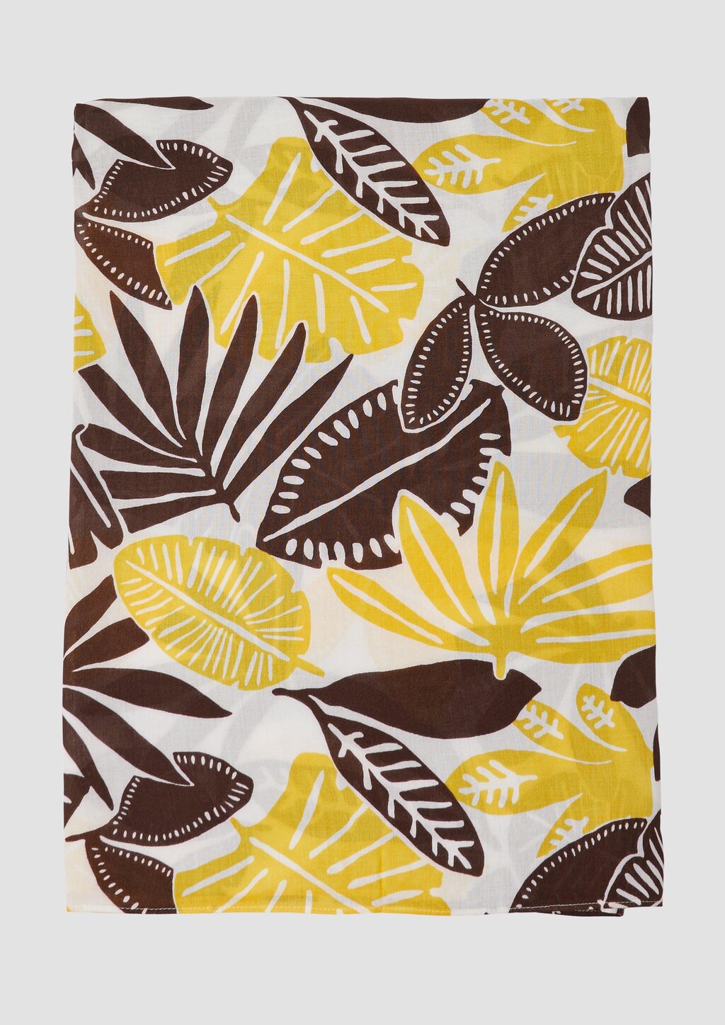 Loop-Schal aus Viskose mit floralem Muster