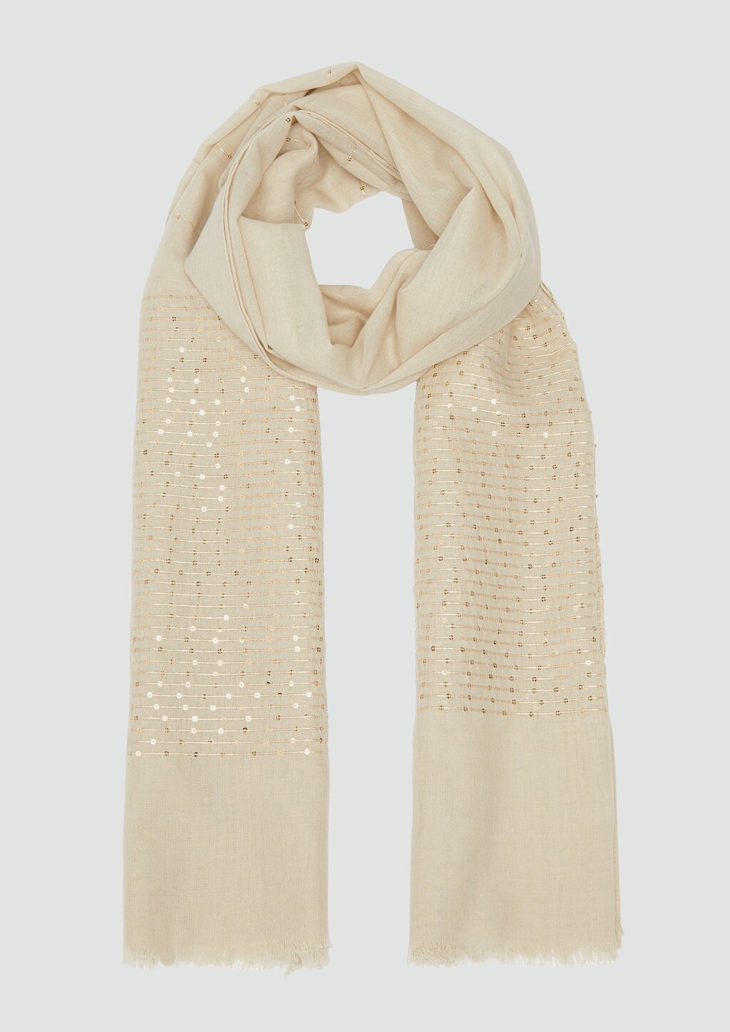 Festiver Schal mit Pailletten
