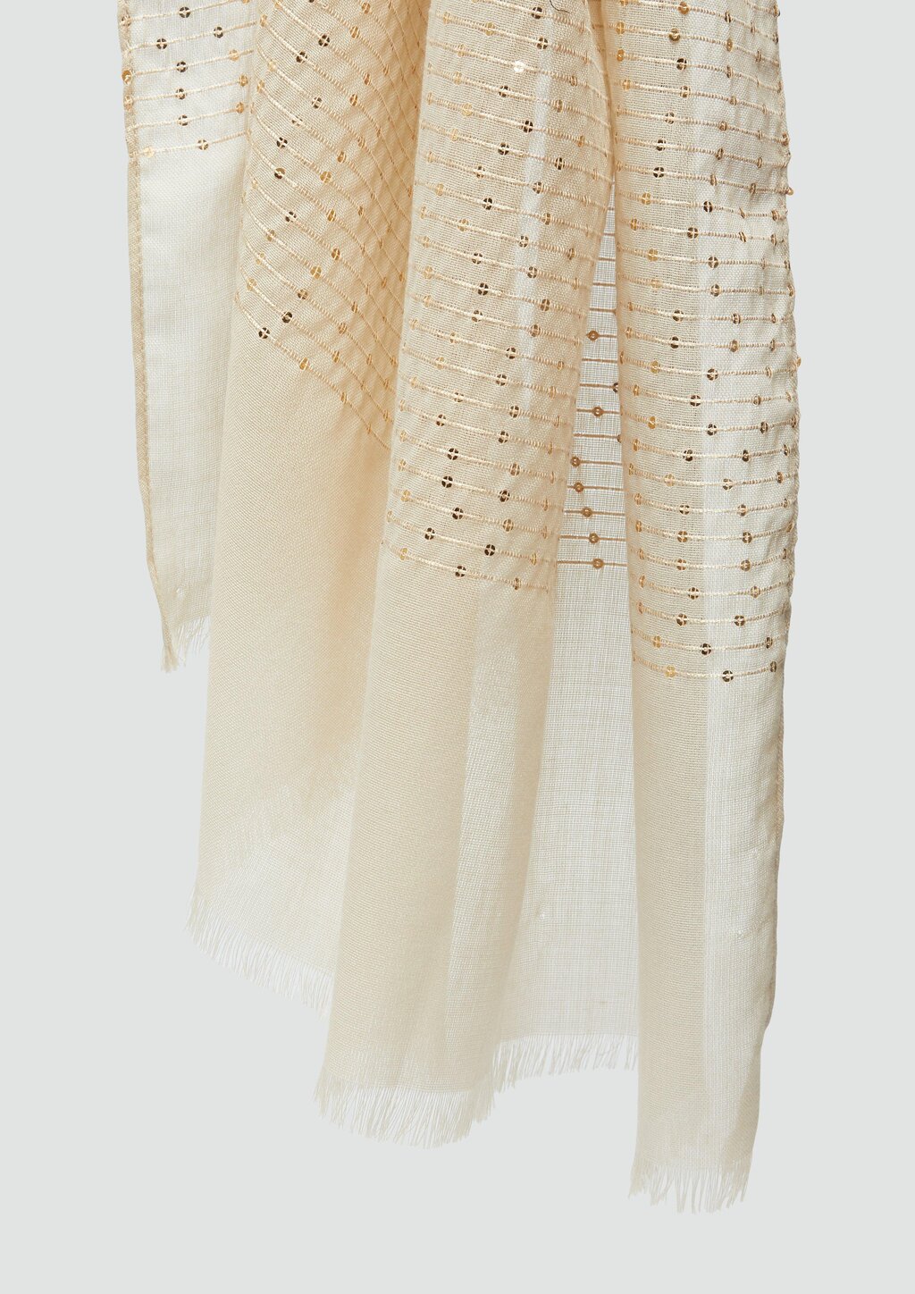 Festiver Schal mit Pailletten