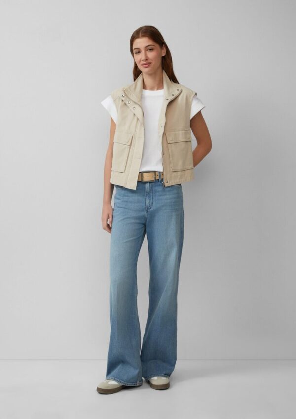 Ledergürtel mit rechteckiger Dornschließe