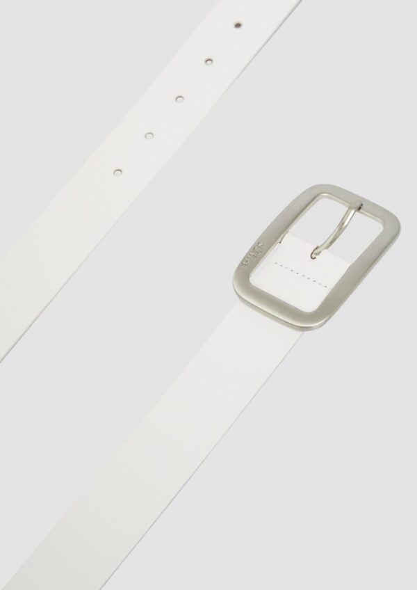 Gürtel aus Leder mit Logo