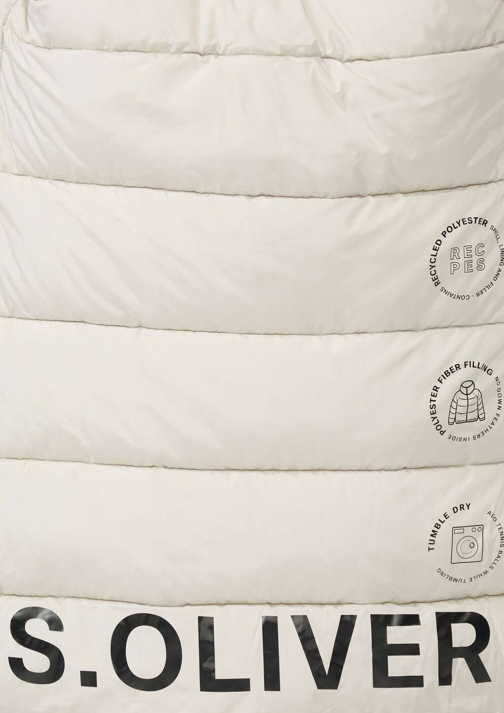 Steppmantel mit Teddyplüsch-Kapuze