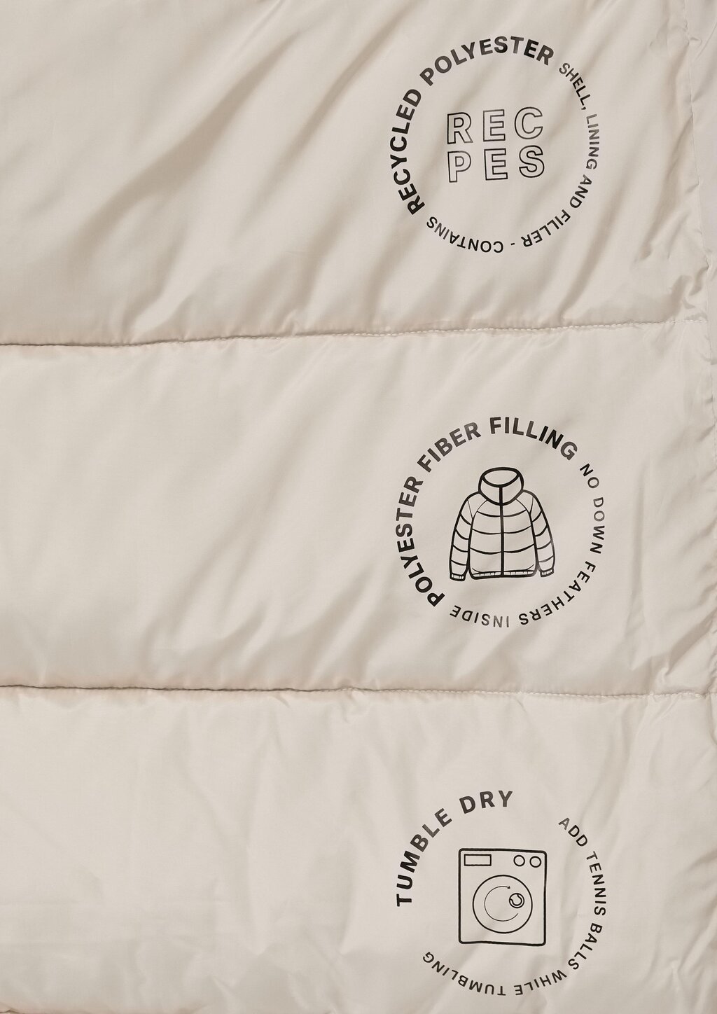 Steppmantel mit Teddyplüsch-Kapuze