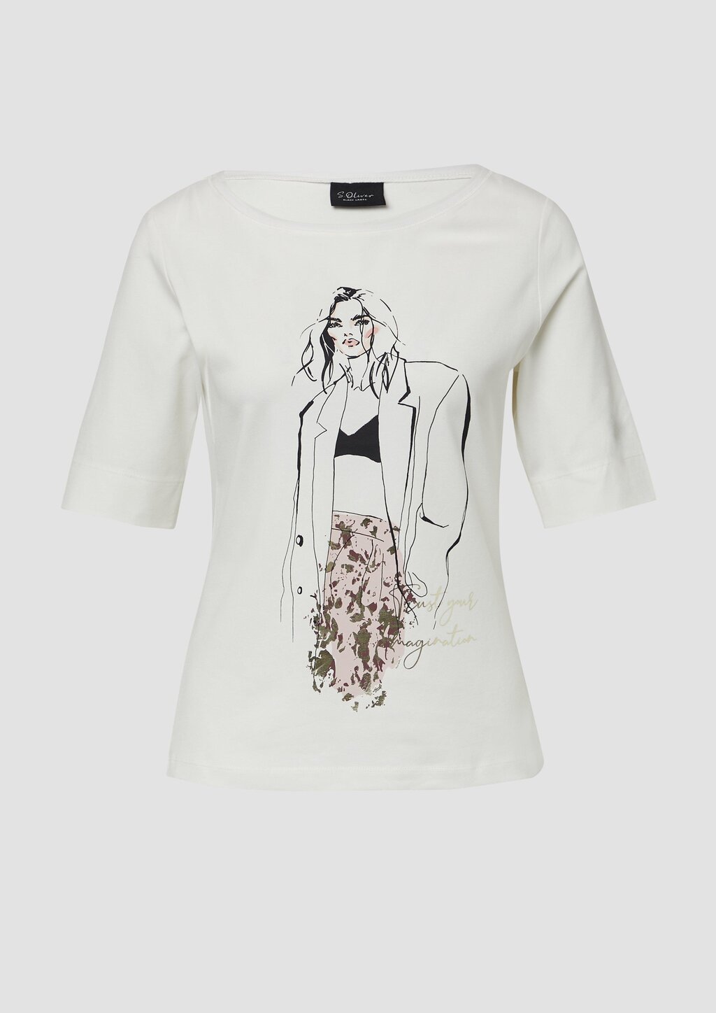 Jersey-Shirt mit Artwork