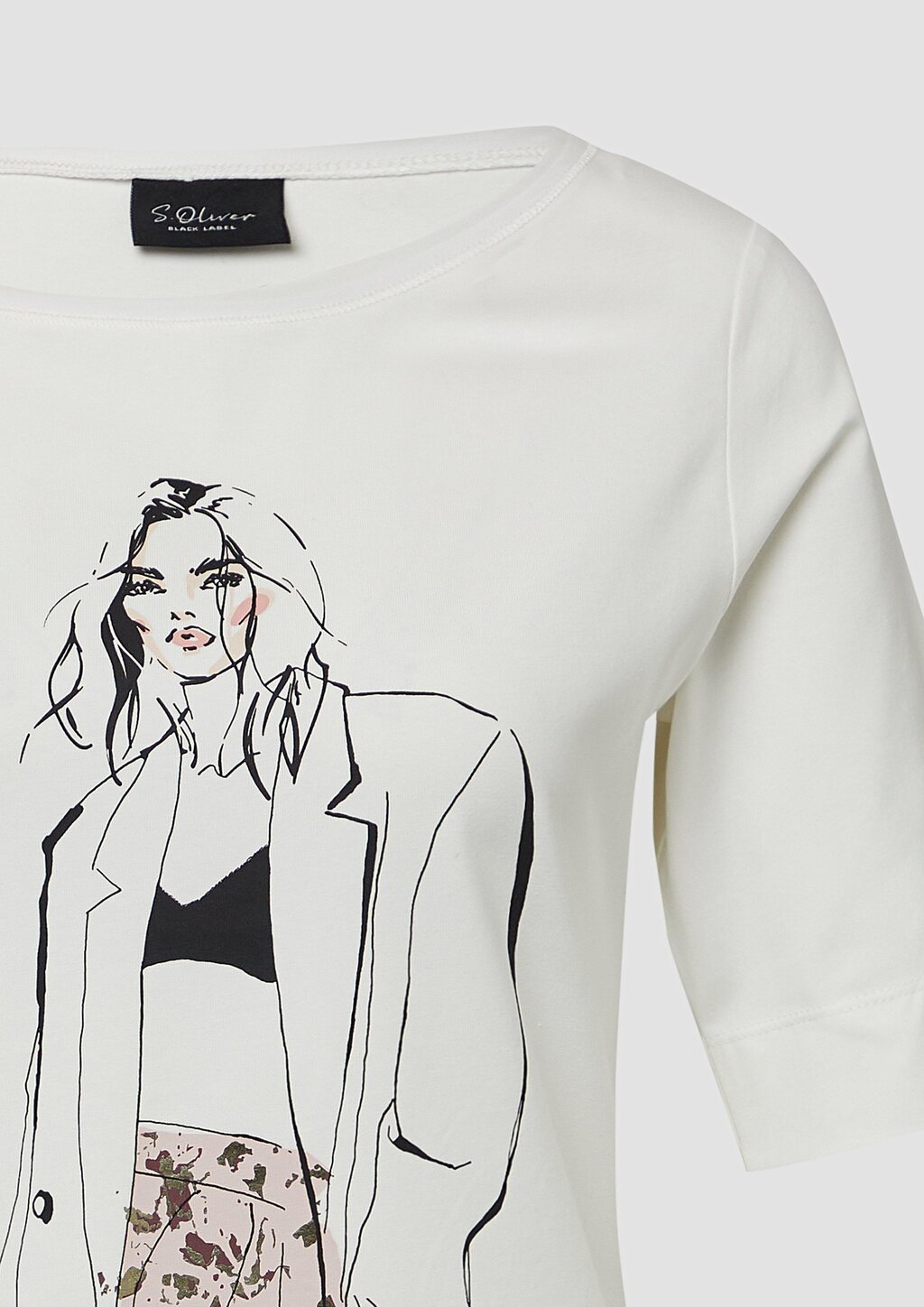 Jersey-Shirt mit Artwork