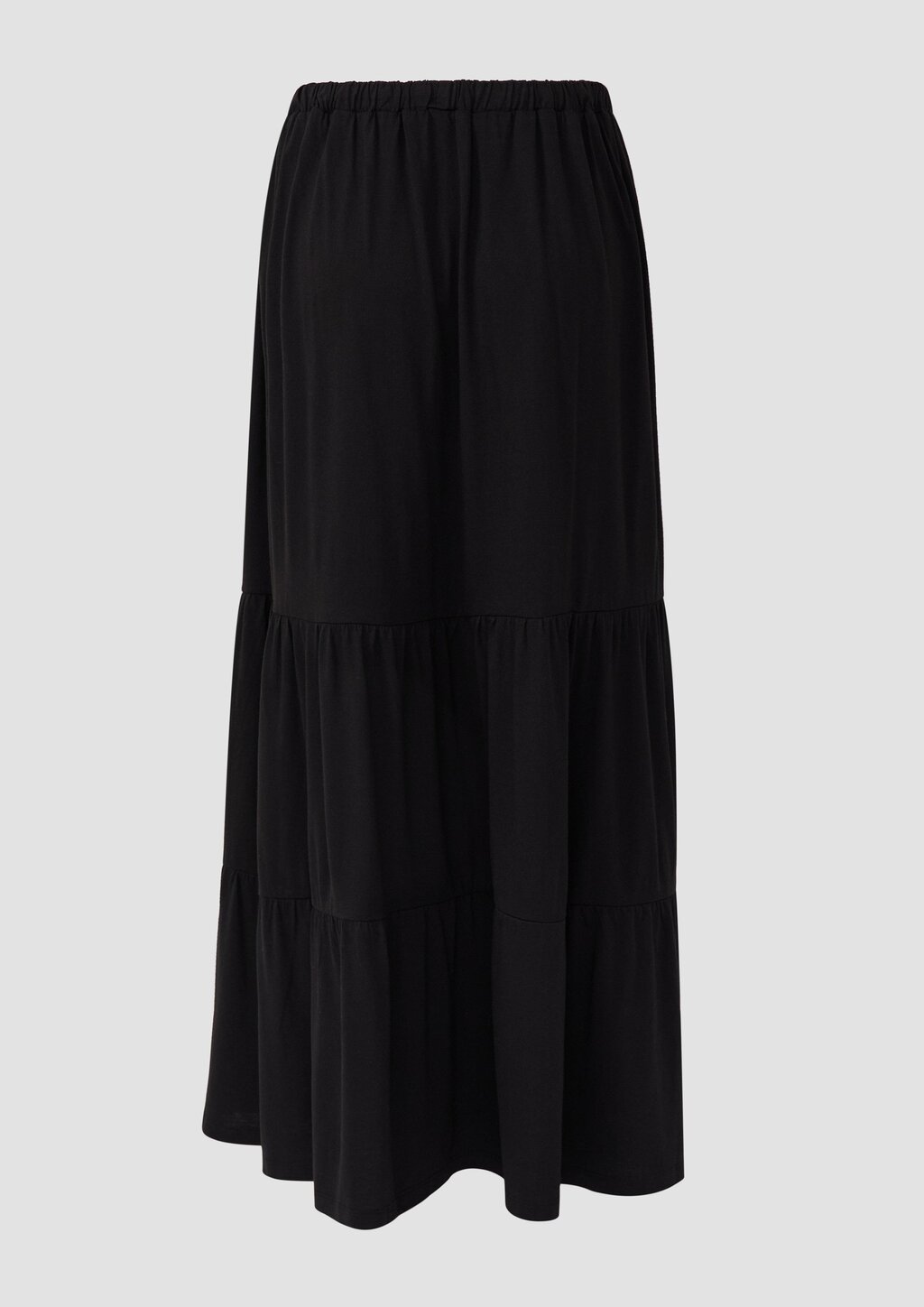 Maxi-Stufenrock aus Jersey