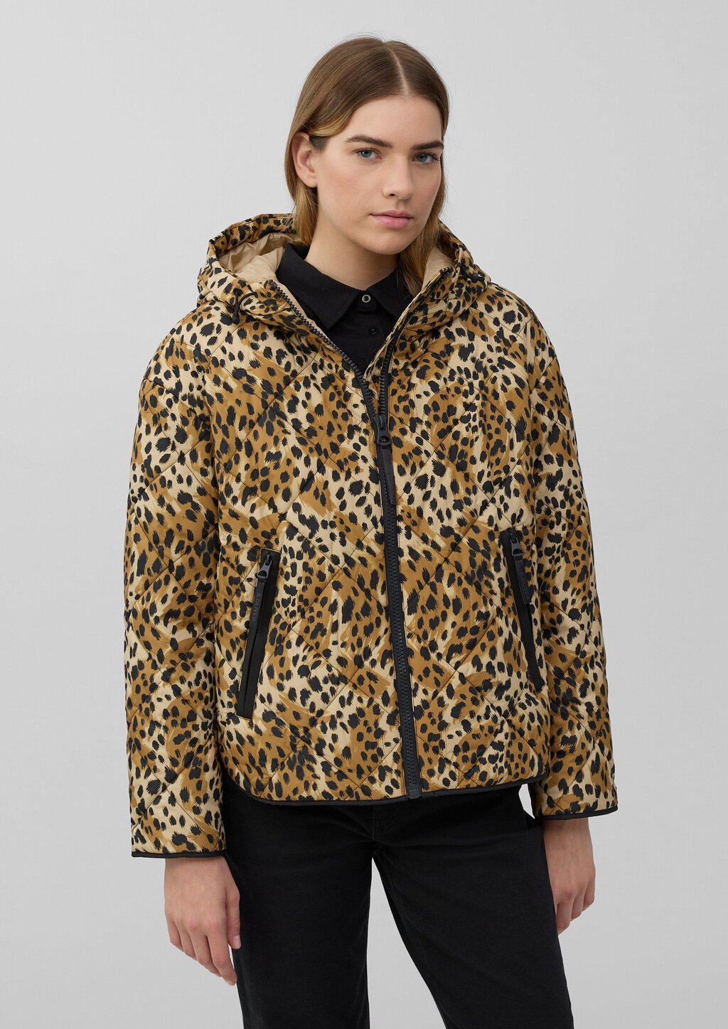 Jacke mit Rautensteppung