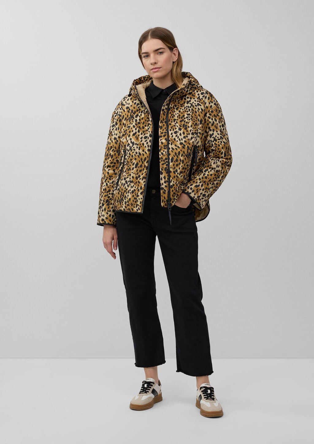 Jacke mit Rautensteppung