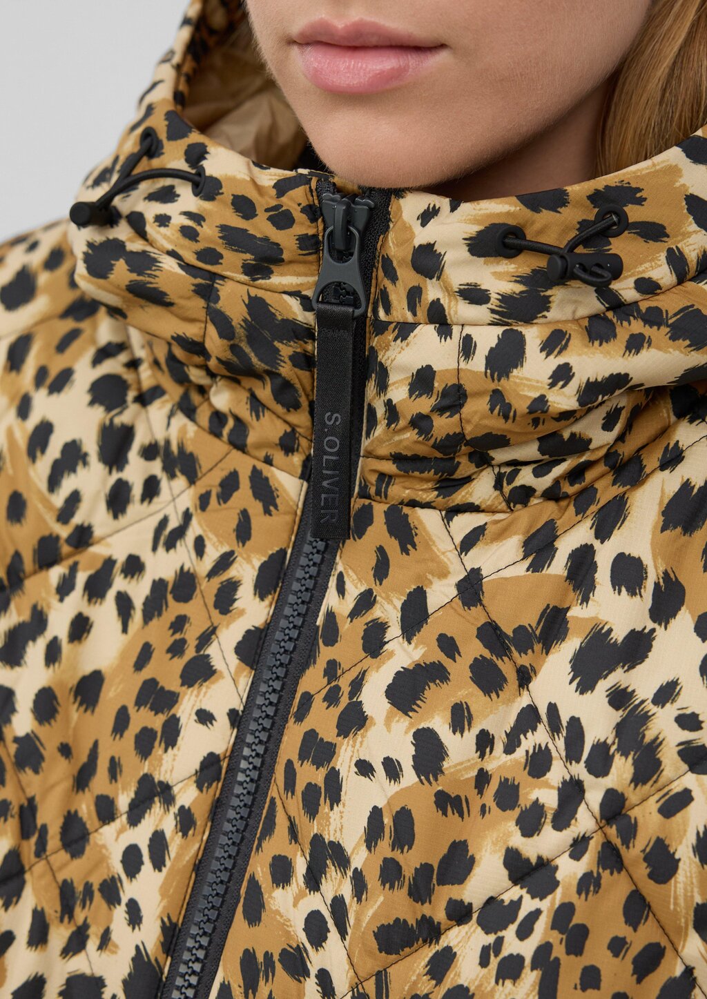 Jacke mit Rautensteppung