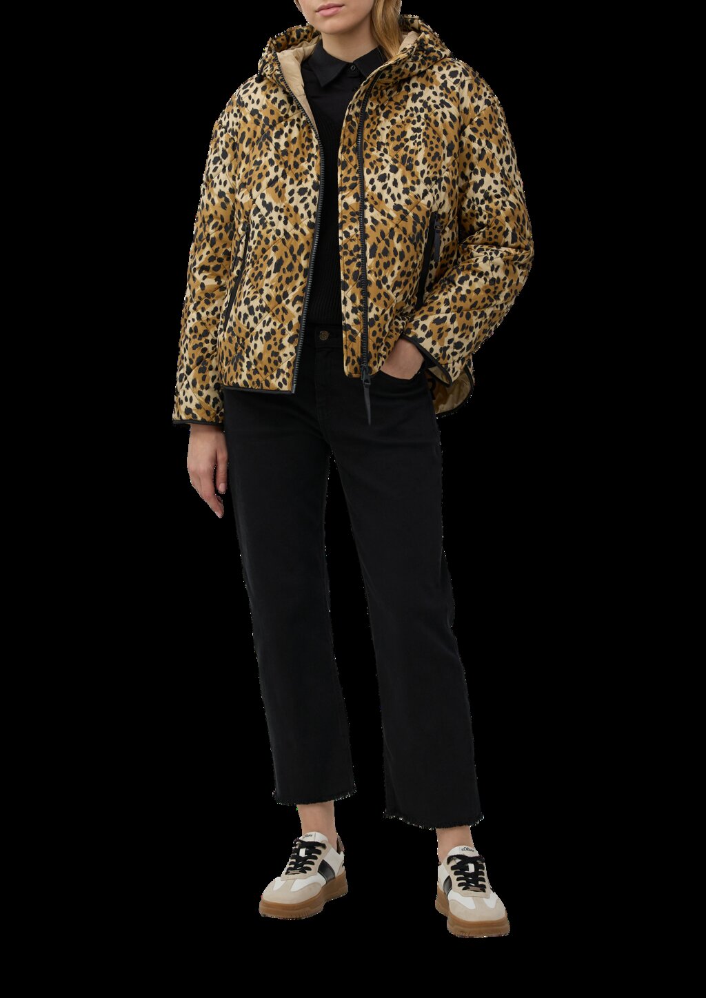 Jacke mit Rautensteppung