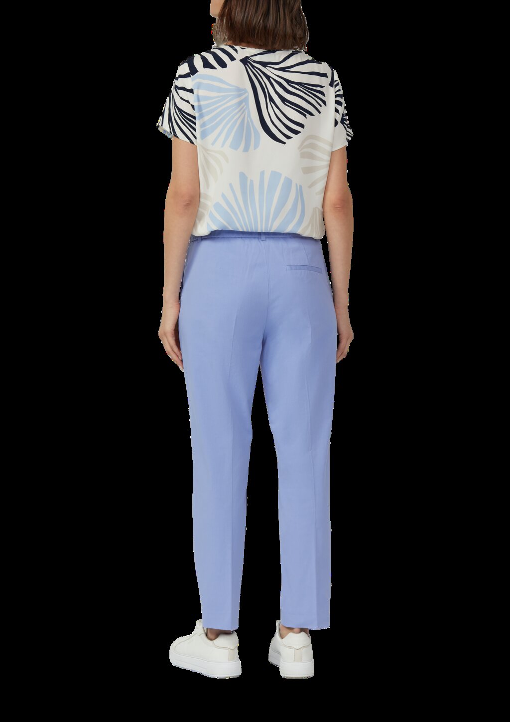 Chinohose aus Baumwollmix im Slim Fit