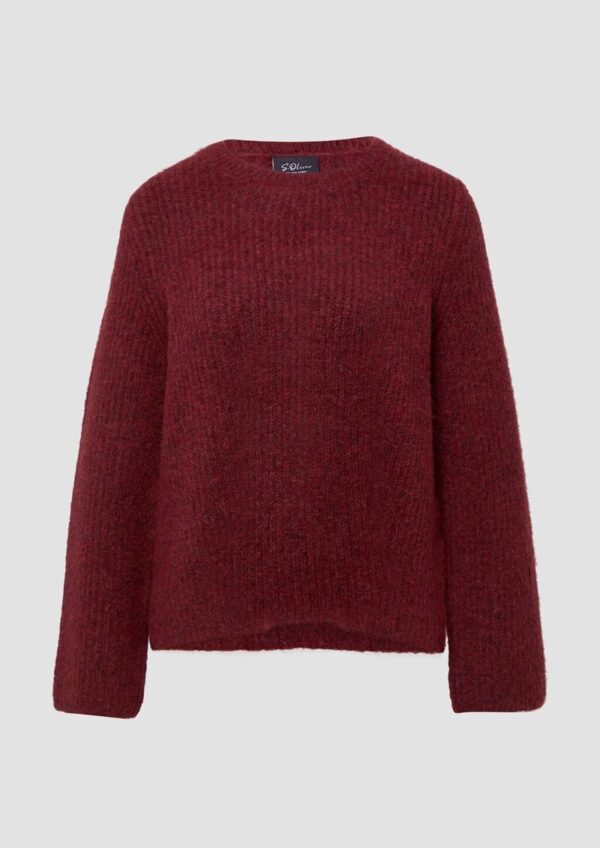 Kuscheliger Pullover mit Ärmeln im Kimono-Stil