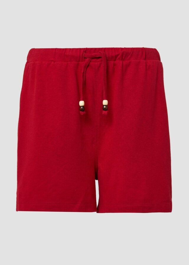 Jersey-Shorts mit Elastikbund