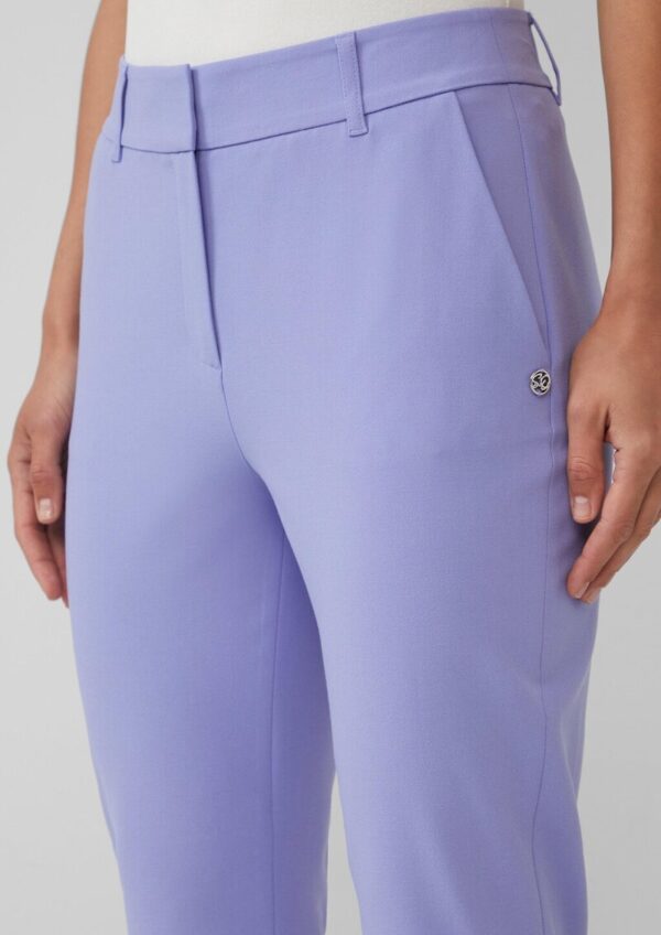 Cigarette-Pants im Slim Fit aus Viskosemix