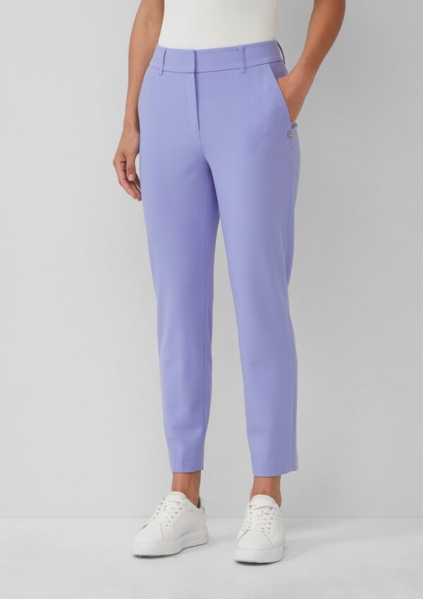 Cigarette-Pants im Slim Fit aus Viskosemix