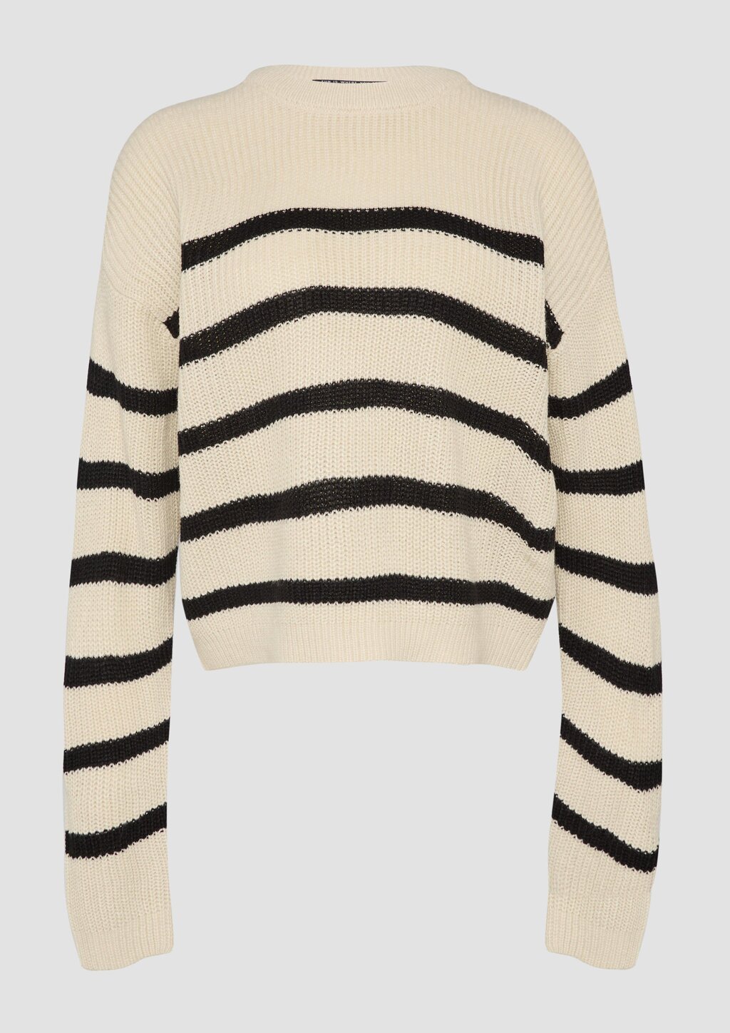 Verkürzter Pullover mit Raglanärmeln