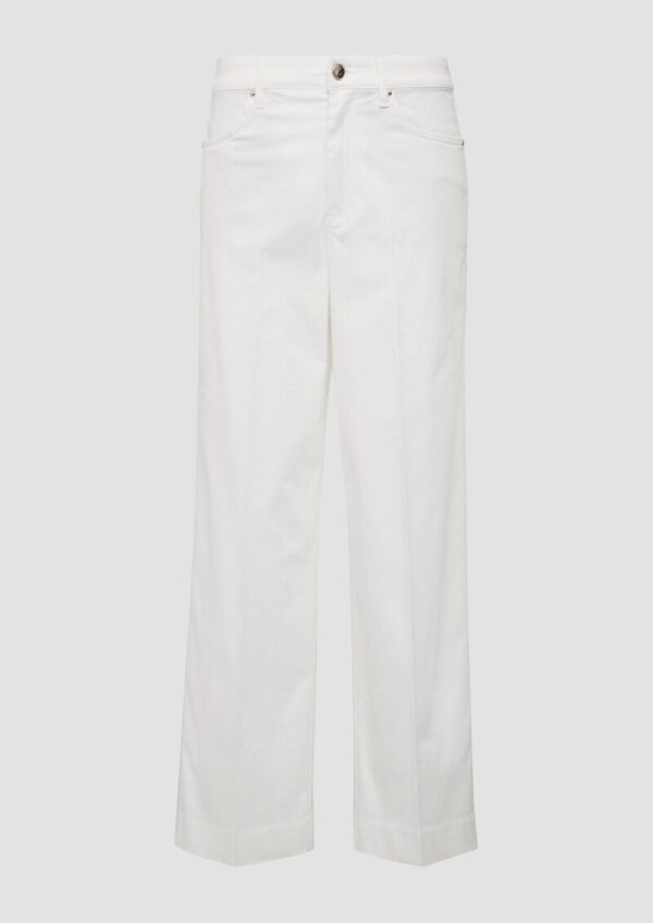 Croped Hose / Regular Fit / High Rise / Wide Leg