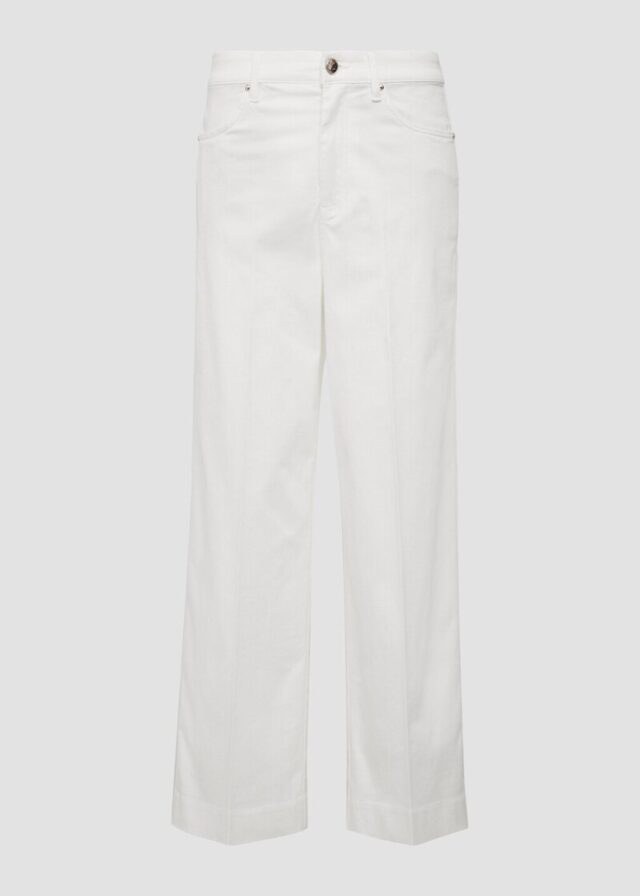 Croped Hose / Regular Fit / High Rise / Wide Leg