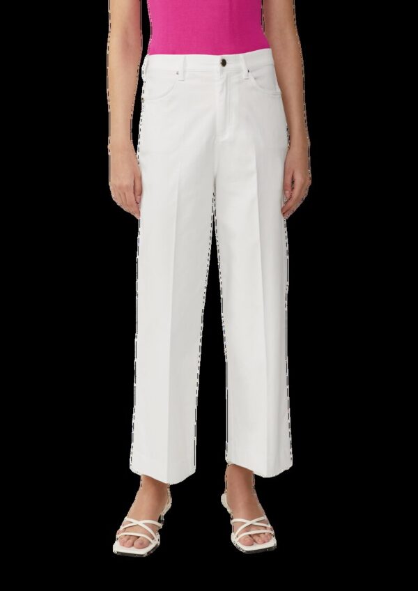 Croped Hose / Regular Fit / High Rise / Wide Leg