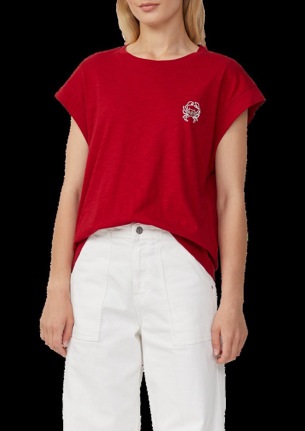 T-Shirt im Relaxed Fit mit kleinem Artwork