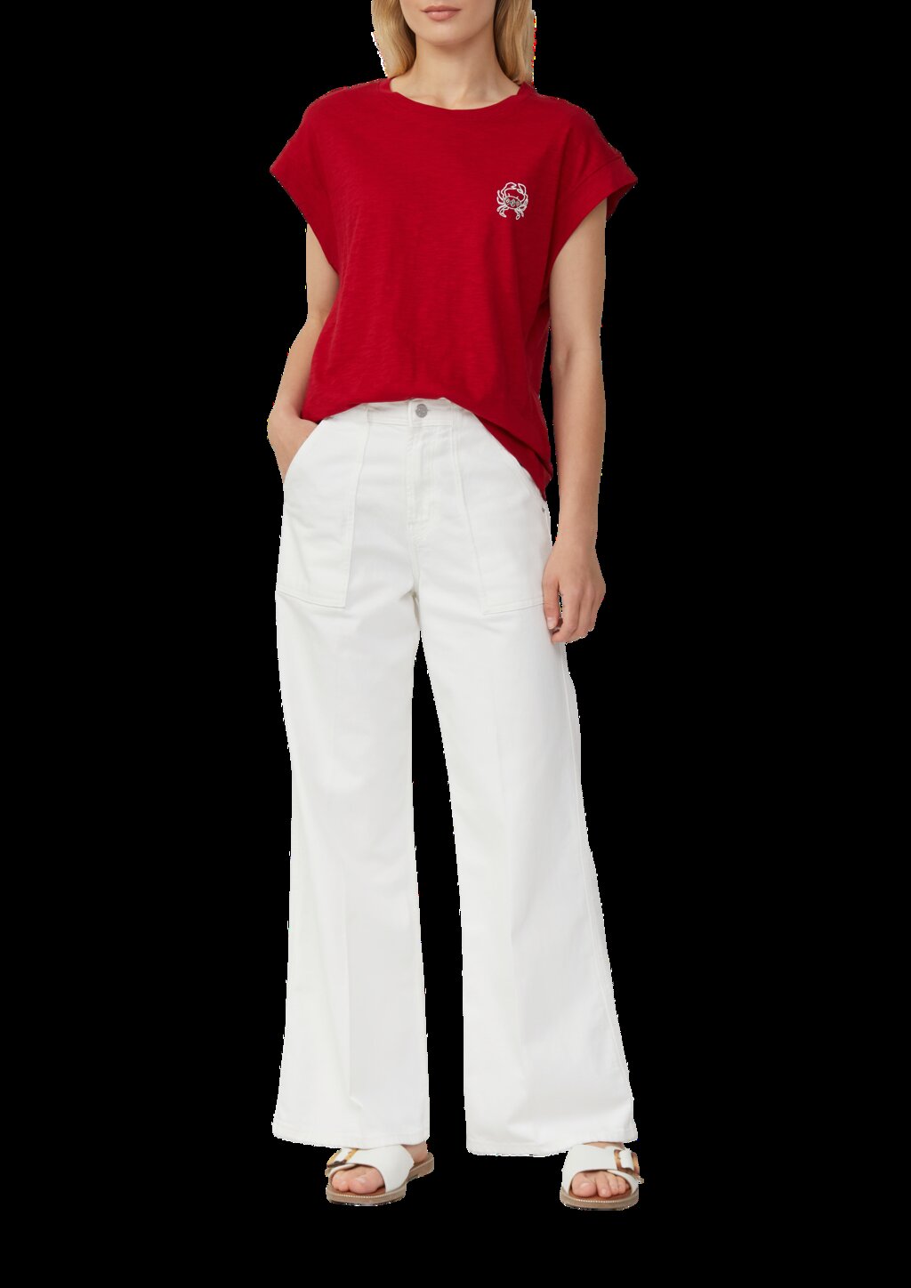 T-Shirt im Relaxed Fit mit kleinem Artwork