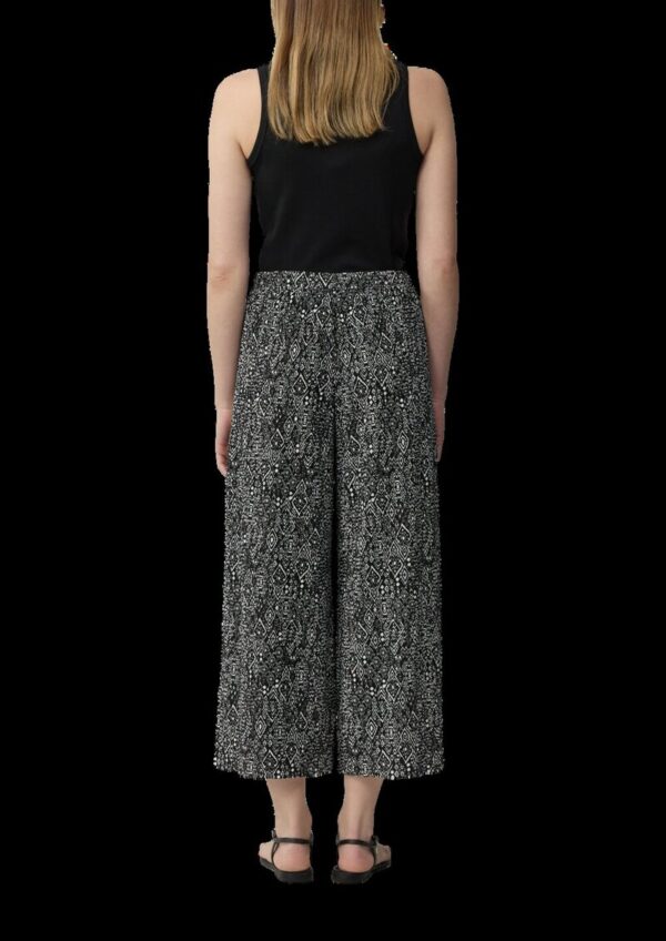 Plissierte Culotte aus Jersey