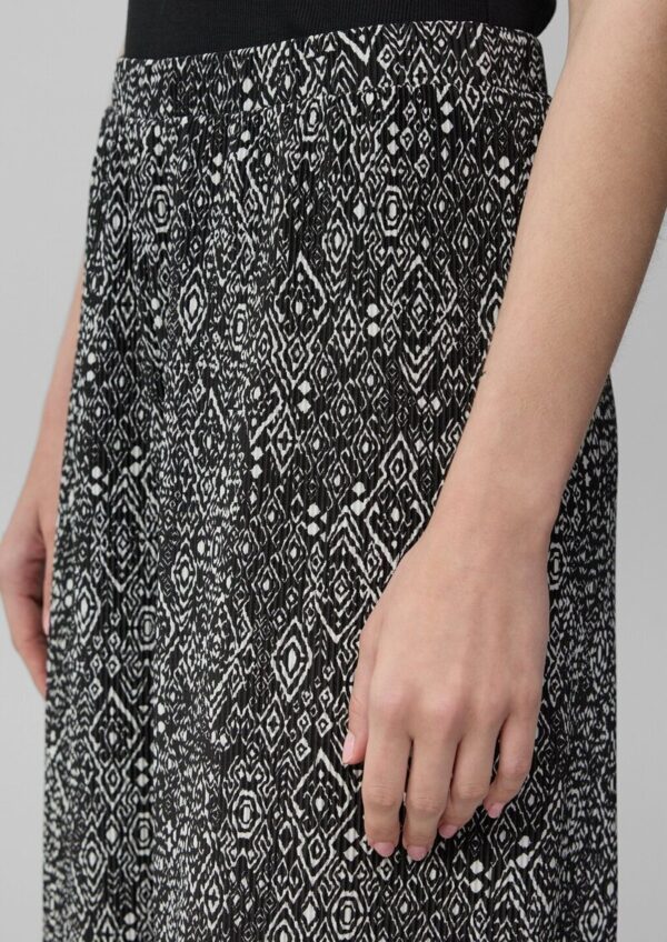 Plissierte Culotte aus Jersey