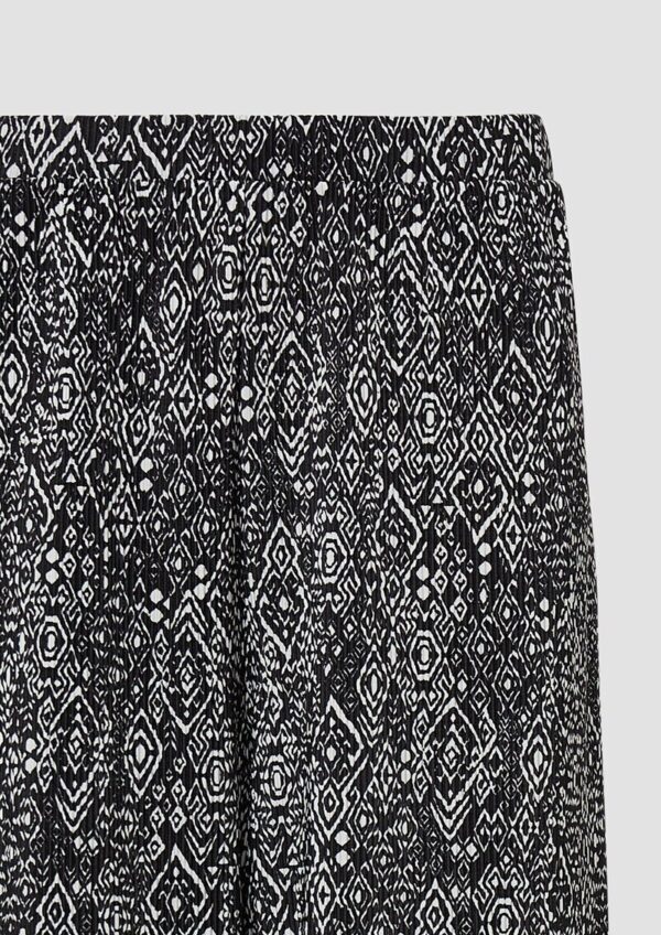 Plissierte Culotte aus Jersey