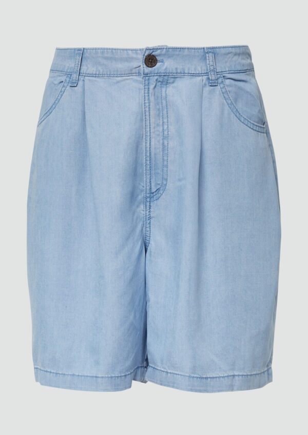 Fließende Relaxed-Fit-Shorts aus Lyocell mit Elastikbund