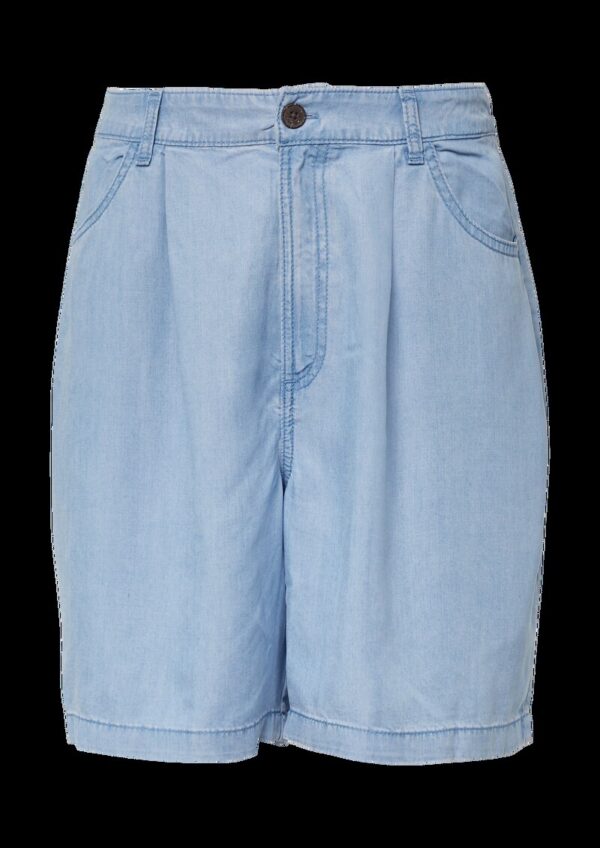 Fließende Relaxed-Fit-Shorts aus Lyocell mit Elastikbund