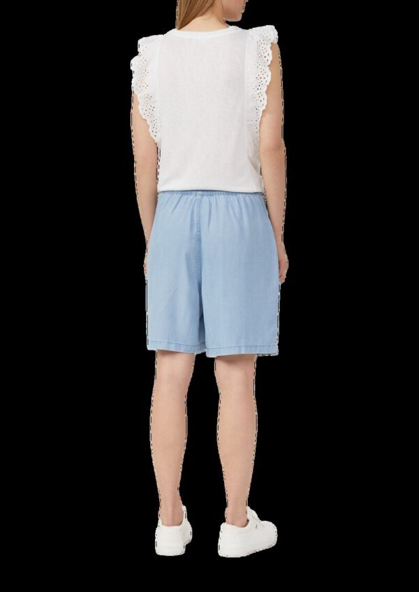 Fließende Relaxed-Fit-Shorts aus Lyocell mit Elastikbund