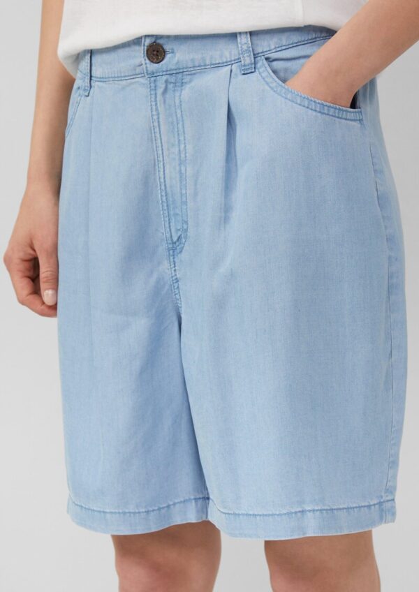 Fließende Relaxed-Fit-Shorts aus Lyocell mit Elastikbund