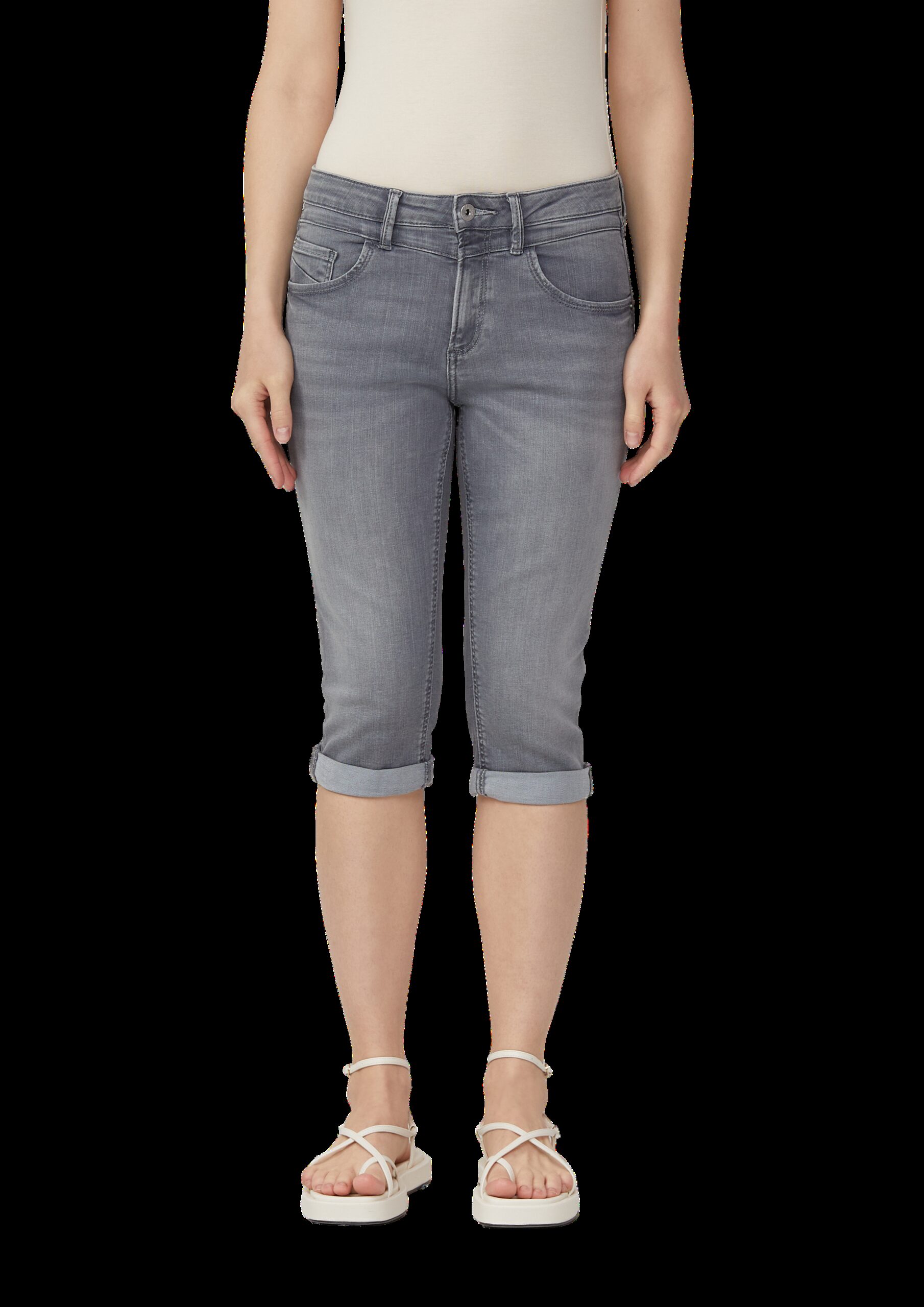 Capri-Jeans Catie / Slim Fit / Mid Rise