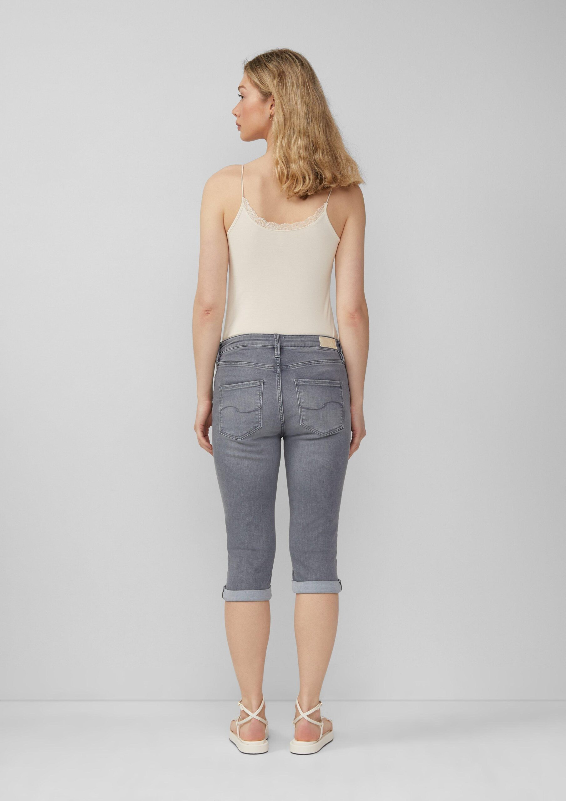 Capri-Jeans Catie / Slim Fit / Mid Rise