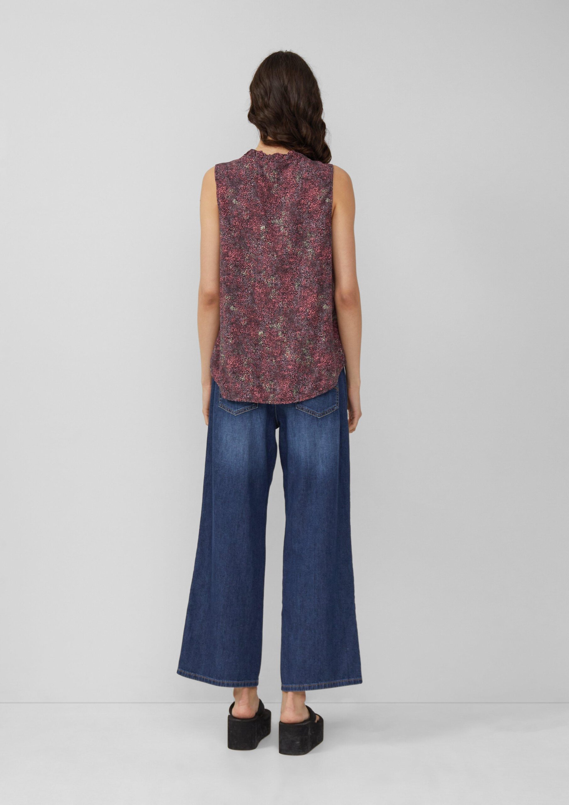 Blusentop aus Viskose