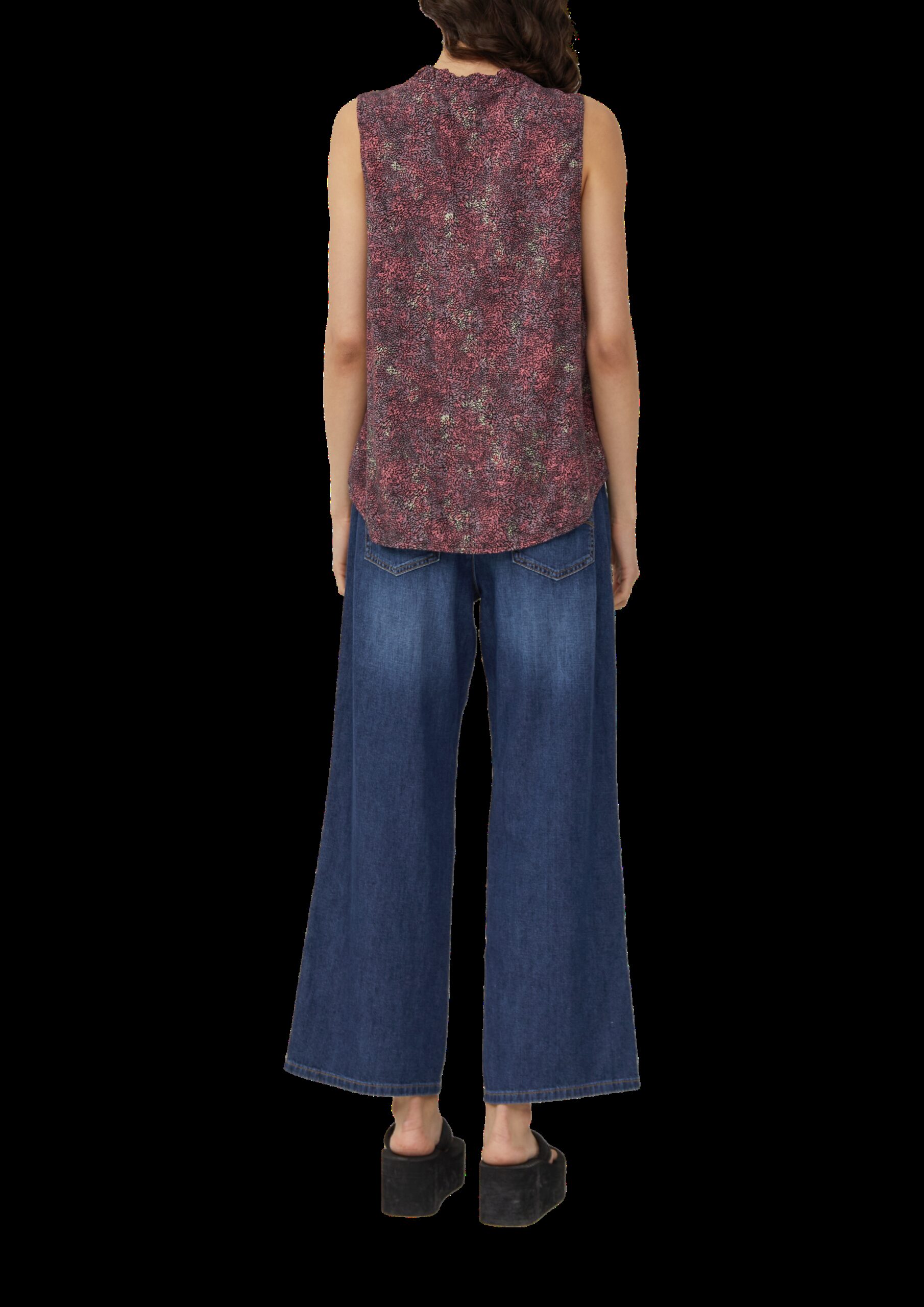 Blusentop aus Viskose