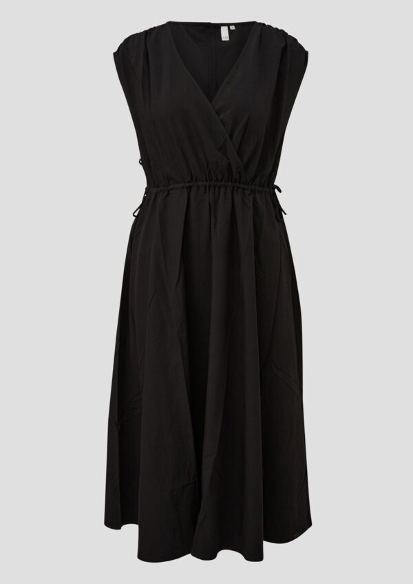 Midikleid mit Tunnelzug in der Taille