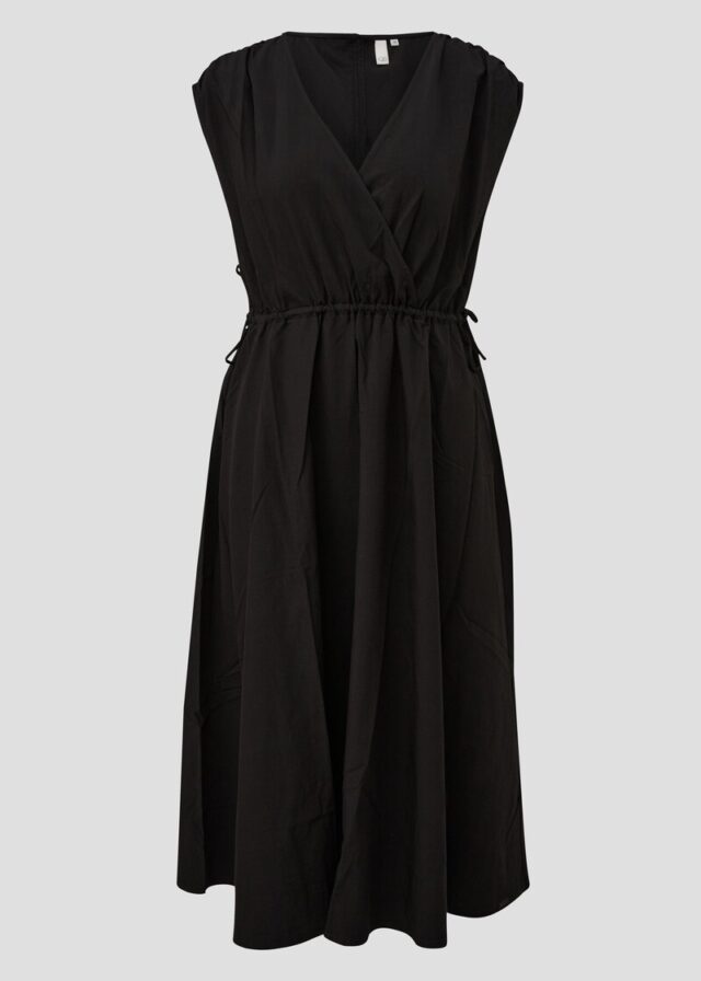 Midikleid mit Tunnelzug in der Taille