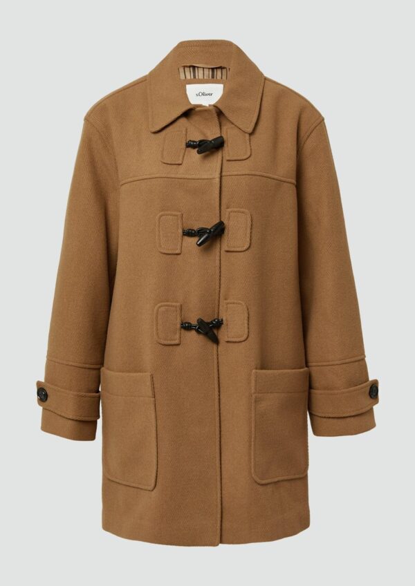 Dufflecoat im Relaxed Fit aus Wollmix