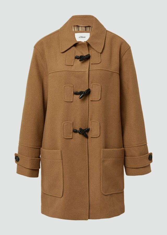 Dufflecoat im Relaxed Fit aus Wollmix