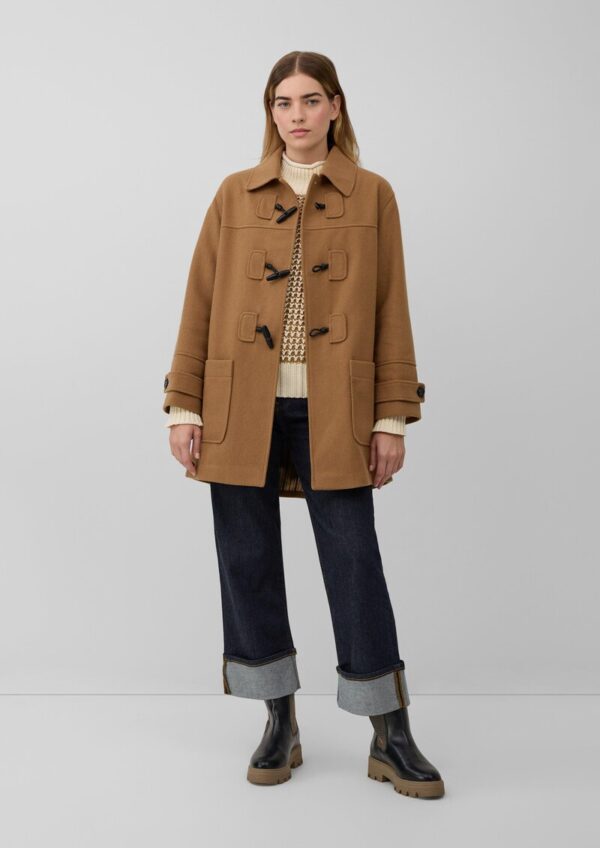 Dufflecoat im Relaxed Fit aus Wollmix