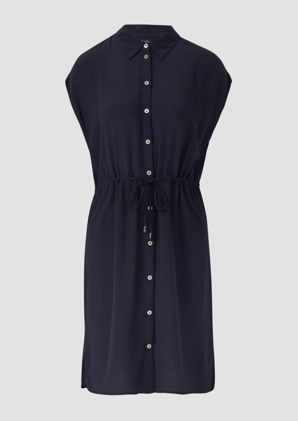 Ärmelloses Blusenkleid aus Viskose