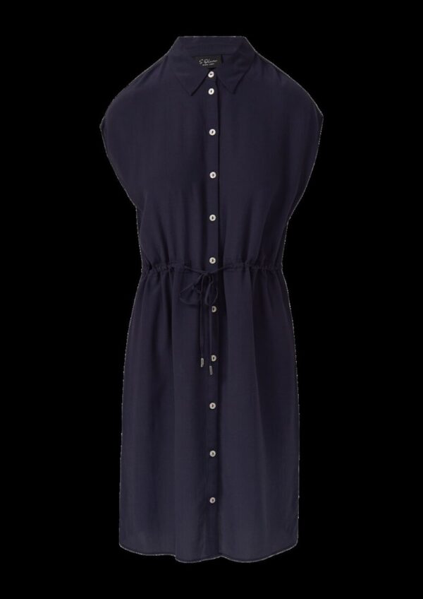Ärmelloses Blusenkleid aus Viskose
